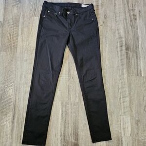 Rag & Bone Women's Skinny Jeans Size 30 Black Regular Pants